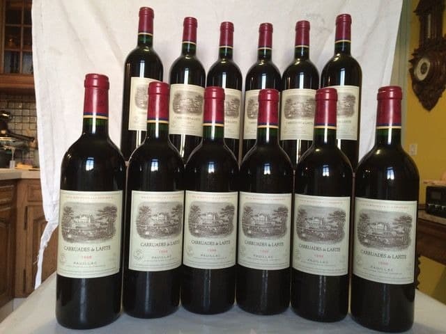 2 x CBO/OWC 12 x Carruades de Lafite, Château Lafite Rothschild, Pauillac, 1998