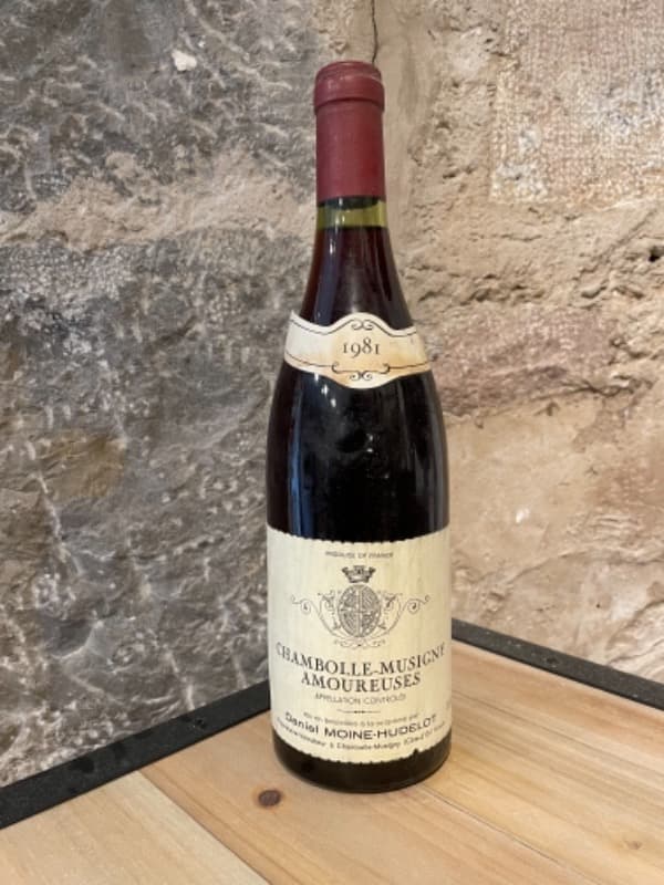 Chambolle-Musigny, 1er Cru Les Amoureuses, MOINE-HUDELOT, 1981
