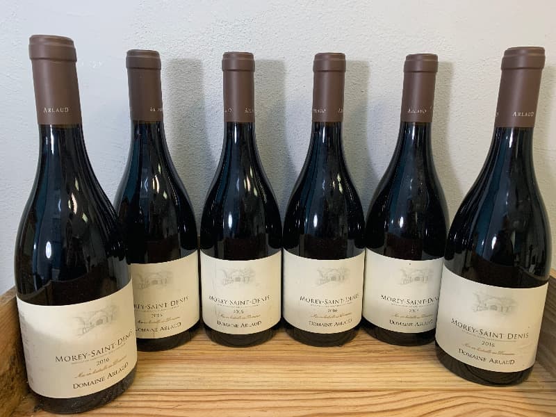 6 x Morey-Saint-Denis, Domaine Arlaud, 2016