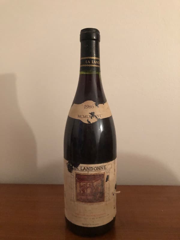 Côte-Rôtie, La Landonne, GUIGAL, 1986