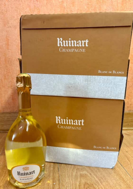 12 x Blanc de Blancs , Ruinart, Champagne