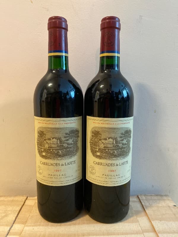 2 x Carruades, château Lafite Rothschild, Pauillac, 1997