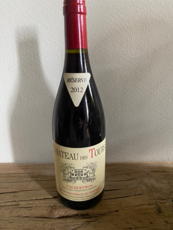 Vacqueyras, Château des Tours, 2012
