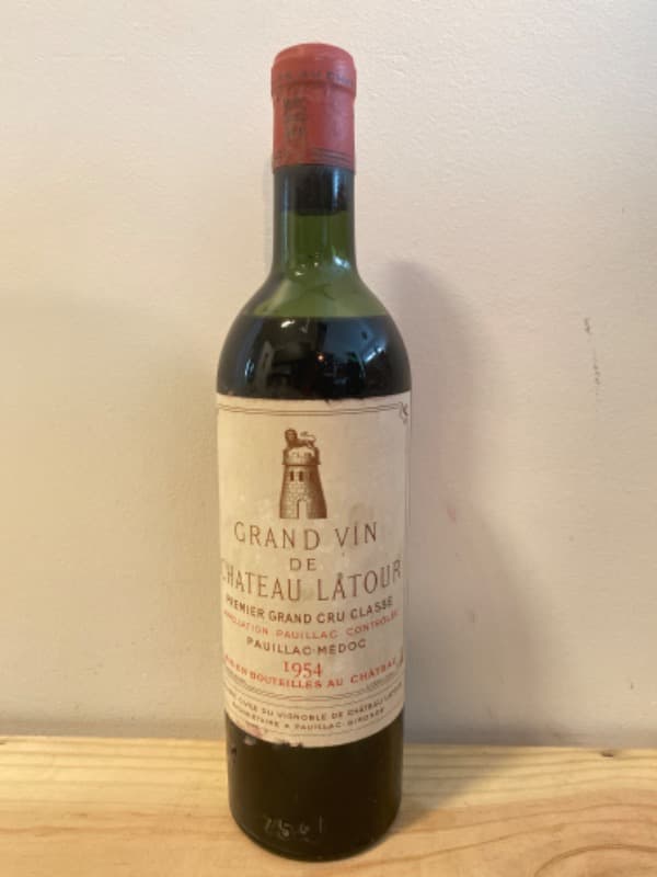 Grand Vin De Château Latour, Pauillac, 1954