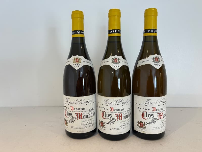 3 x Beaune, 1er Cru - Clos des Mouches (Bc/Wh), Joseph Drouhin, 1999