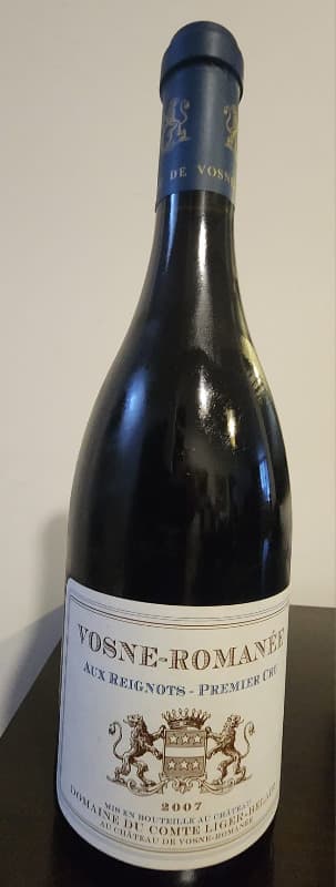Vosne-Romanée, 1er Cru - Aux Reignots, domaine du Comte Liger-Belair, 2007