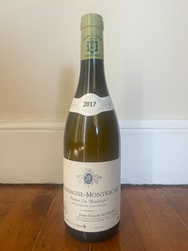 Chassagne-Montrachet, 1er Cru Boudriotte, Jean Claude Ramonet, 2017