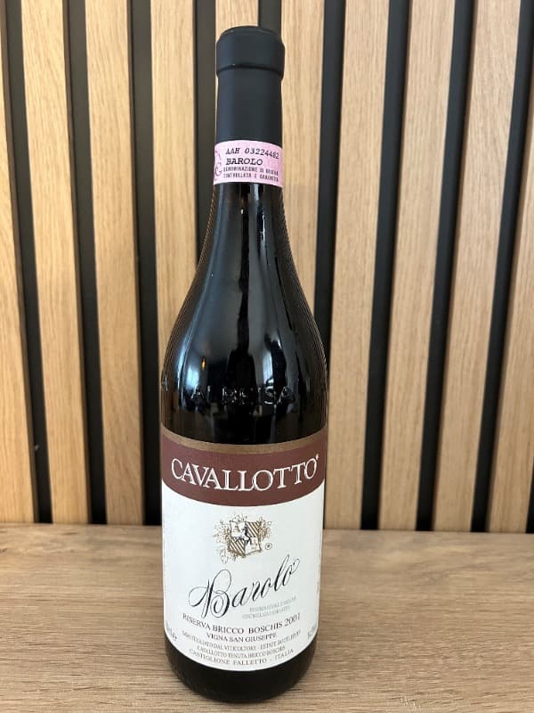 Riserva Bricco Boschis, Cavallotto, 2001