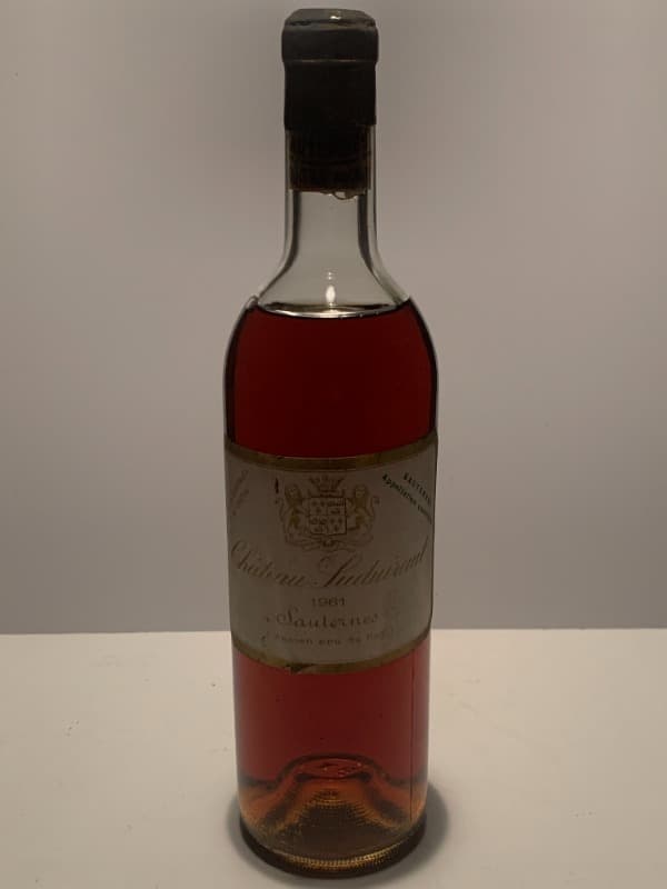 Château Suduiraut, Sauternes, 1961
