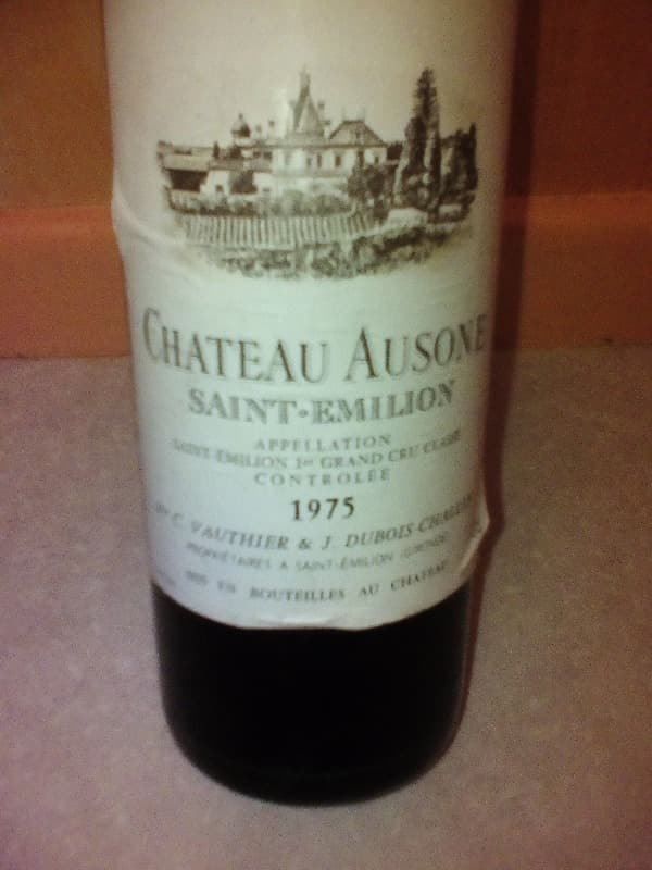 Château Ausone, Saint-Émilion, 1975