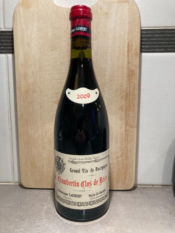 Chambertin-Clos de Bèze, Vieilles vignes, domaine Dominique Laurent, 2009