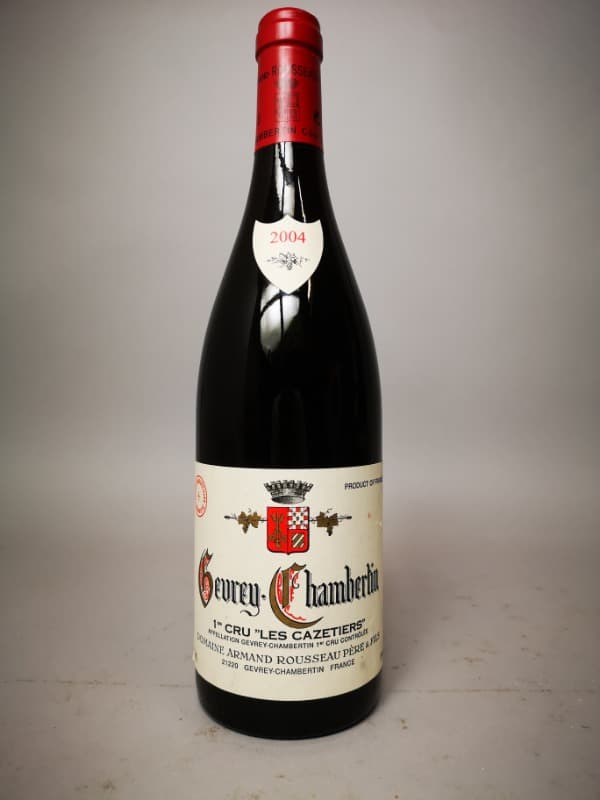 Gevrey-Chambertin, Les Cazetiers, - Domaine Armand Rousseau, 2004