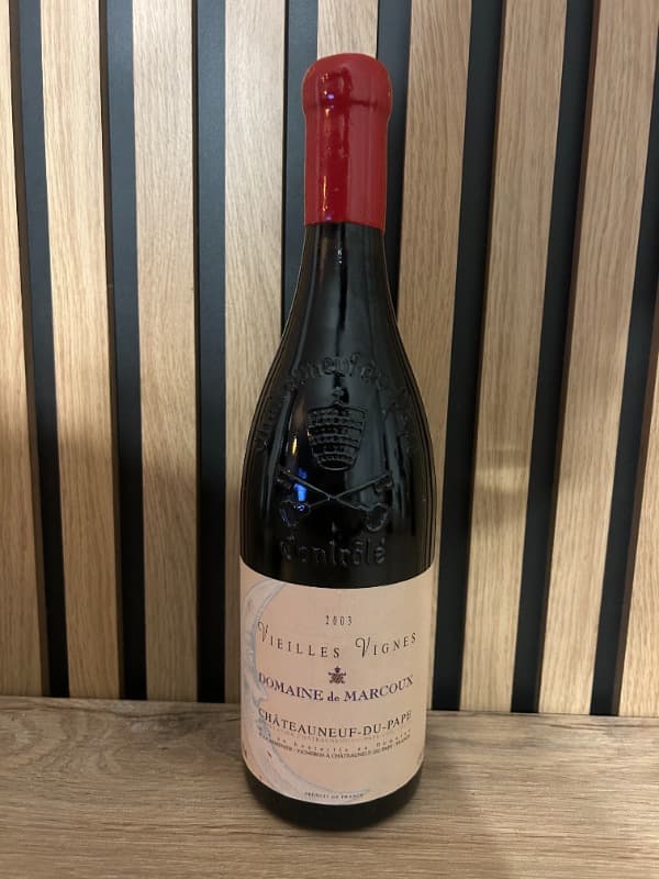 Châteauneuf-du-Pape, Vieilles Vignes, Domaine de Marcoux, 2003