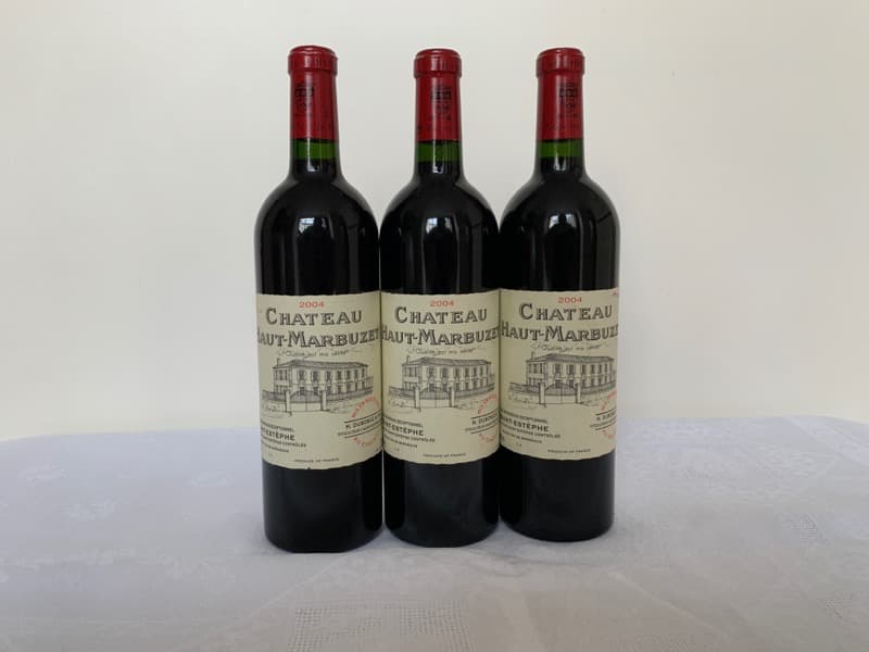 3 x Haut Marbuzet, Saint-Estèphe, 2004