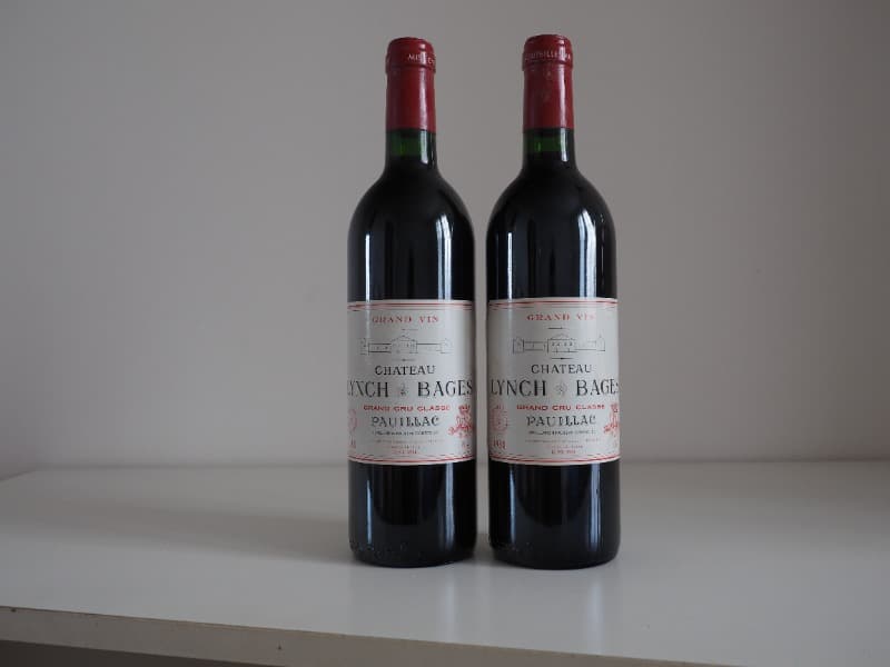 2 x Château Lynch-Bages, Pauillac, 1988