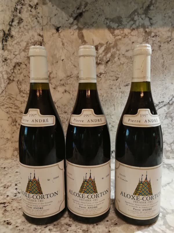 3 x Aloxe-Corton, Pierre André, 1997