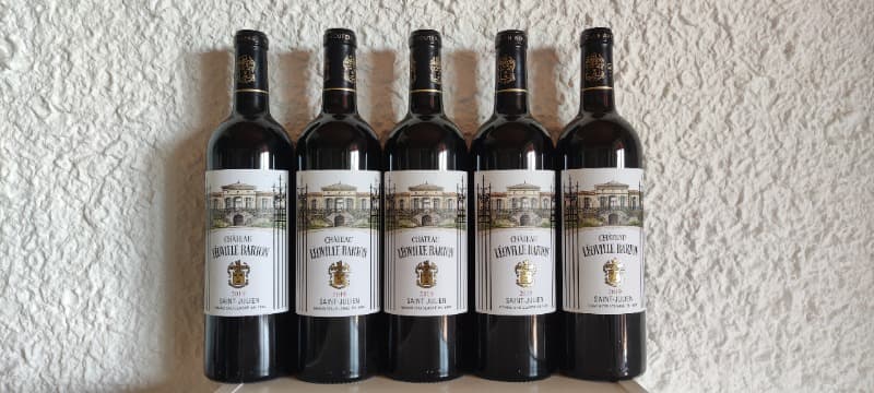 5 x Château Léoville Barton, Saint-Julien, 2019