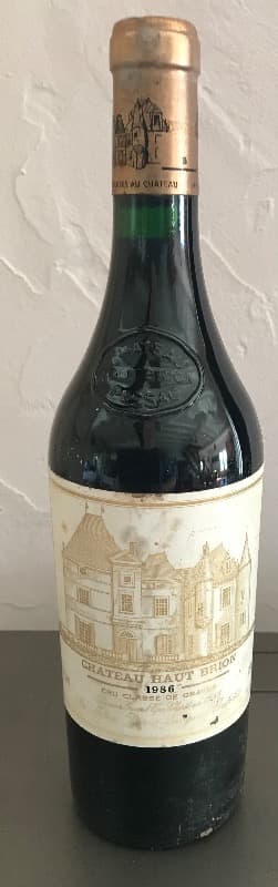 Château Haut-Brion, Pessac-Léognan, 1986