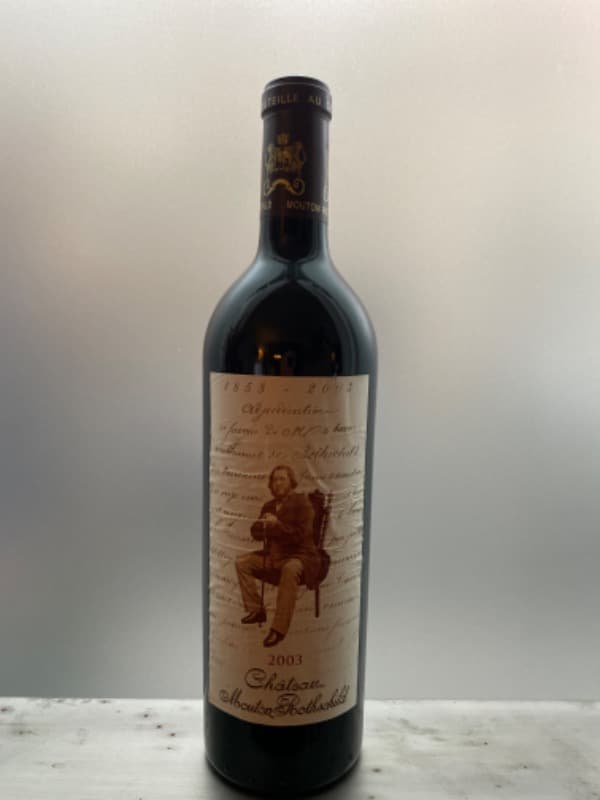 Château Mouton Rothschild, Pauillac, 2003