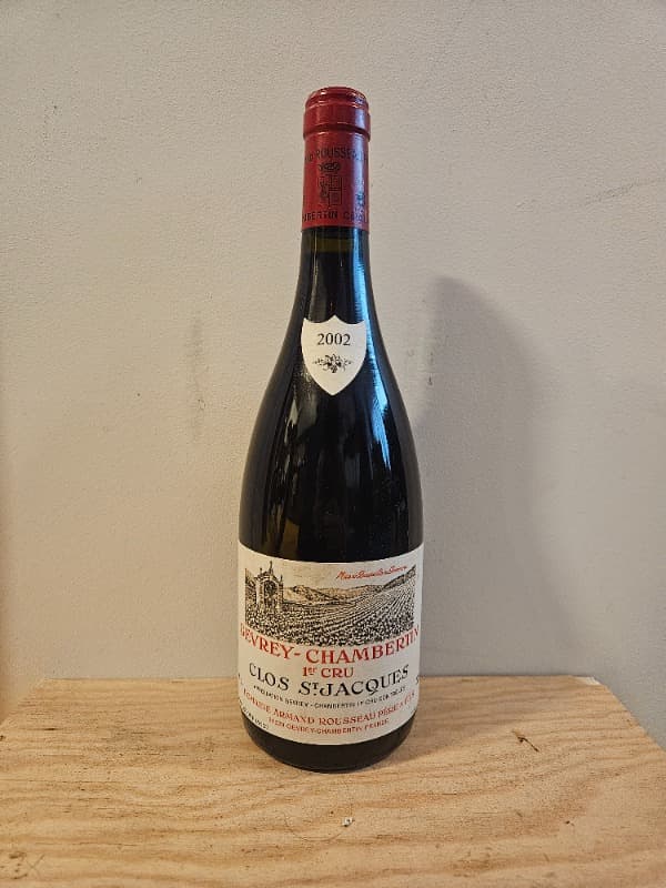 Gevrey-Chambertin, 1er Cru Clos Saint-Jacques, Armand Rousseau, 2002