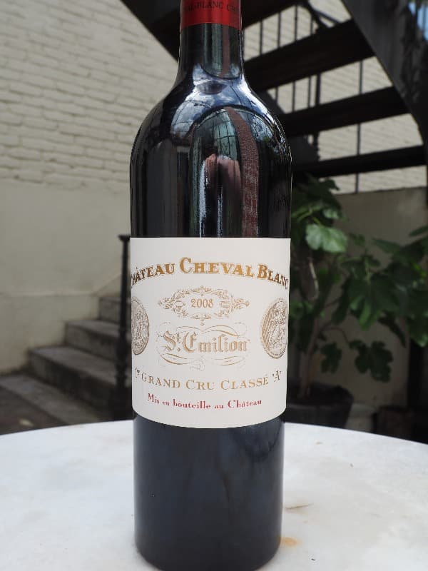 1er Grand Cru Classé A, Château Cheval Blanc, Saint-Émilion, 2008