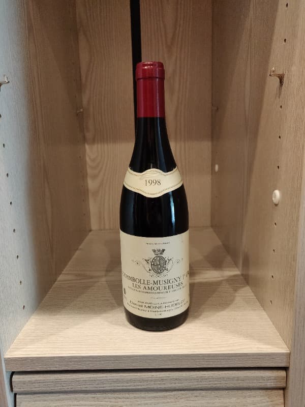 Chambolle-Musigny, 1er cru, Daniel Moine Hudelot les Amoureuses, 1998