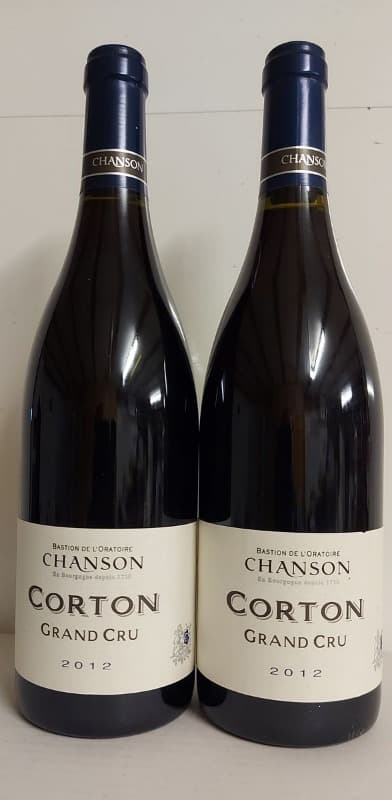 2 x Corton, Grand Cru, Chanson Père et Fils, 2012