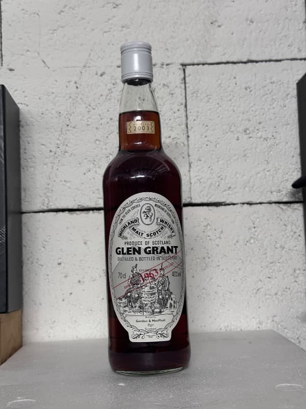 bottled in 2003 by Gordon and Macphail, Glen Grant, Whisky, 1963