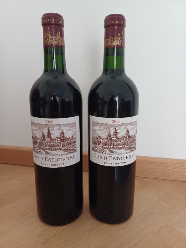 2 x Cos d'Estournel, Saint-Estèphe, 2005