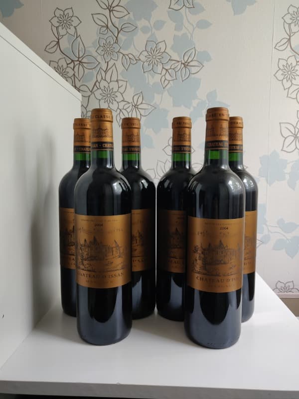 6 x Château D'issan, Margaux, 2004