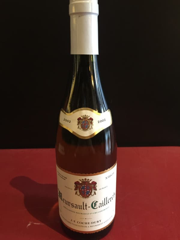 Meursault, Caillerets, J.- F. Coche-Dury, 2002 (recover. VAT récup.)