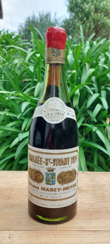 Romanée-Saint-Vivant, Marey-Monge, domaine de la Romanée Conti, 1971