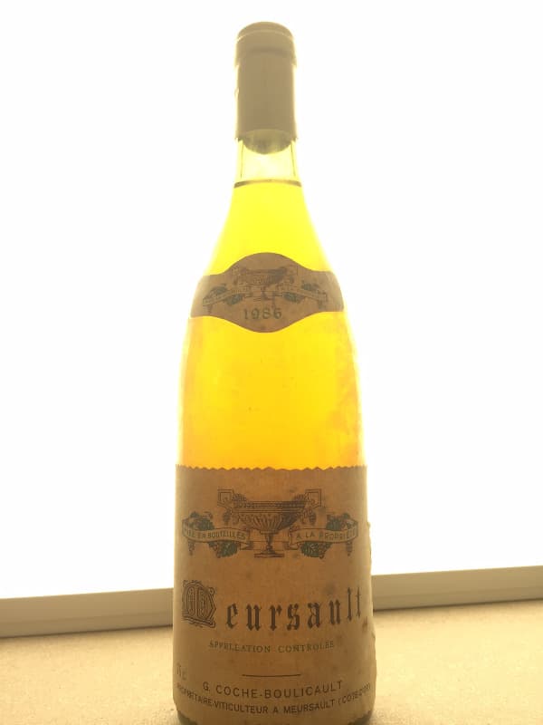 Meursault, G. Coche-Boulicault, 1986