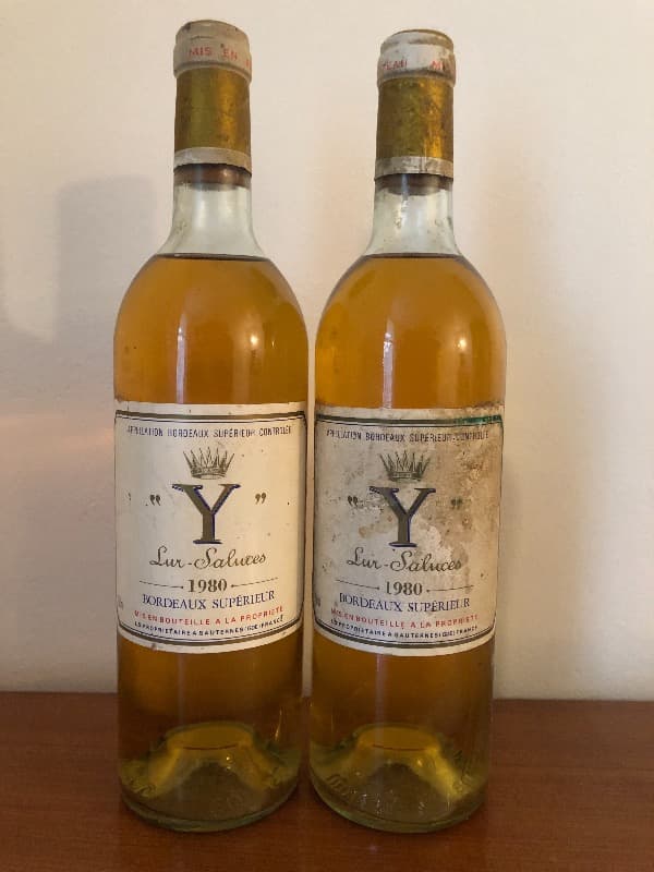 2 x Y, YQUEM, Bordeaux, 1980