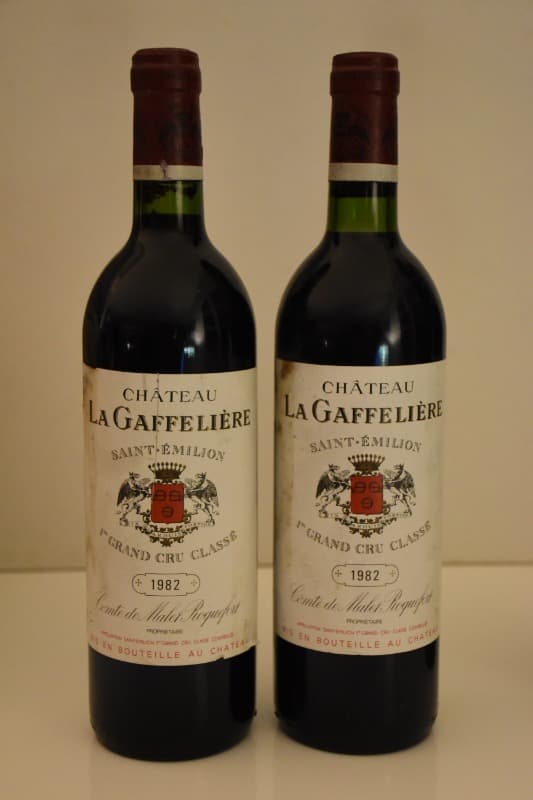 2 x Château la Gaffelière, Saint-Émilion, 1982