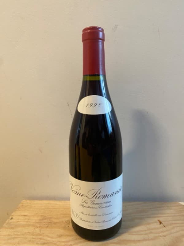 Vosne-Romanée, Les Genaivrières, Domaine Leroy, 1998
