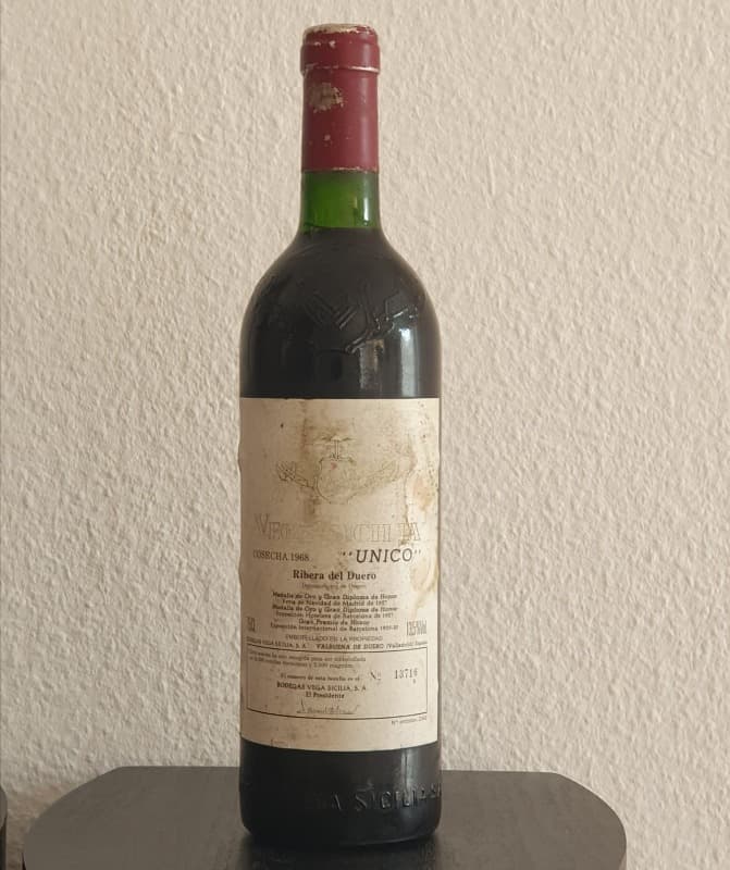 UNICO - GRAN RESERVA, Vega Sicilia, Ribera del Duero, 1968