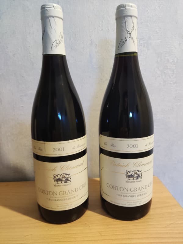 2 x Corton, Les Grandes Lolières - Grand Cru, Patrick Clémencet, 2001