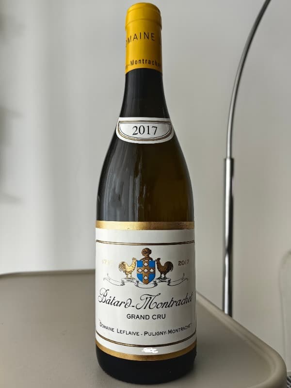 Bâtard-Montrachet, Grand Cru, Domaine Leflaive, 2017