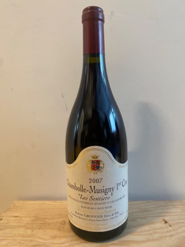Chambolle-Musigny, 1er Cru Les sentiers, Domaine Robert Groffier Père et Fils, 2007