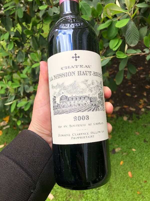 4 x CHATEAU LA MISSION HAUT-BRION, Pessac-Léognan, 2003