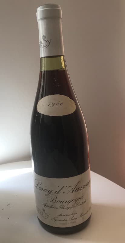 Bourgogne, LEROY D’AUVENAY, LEROY, 1980