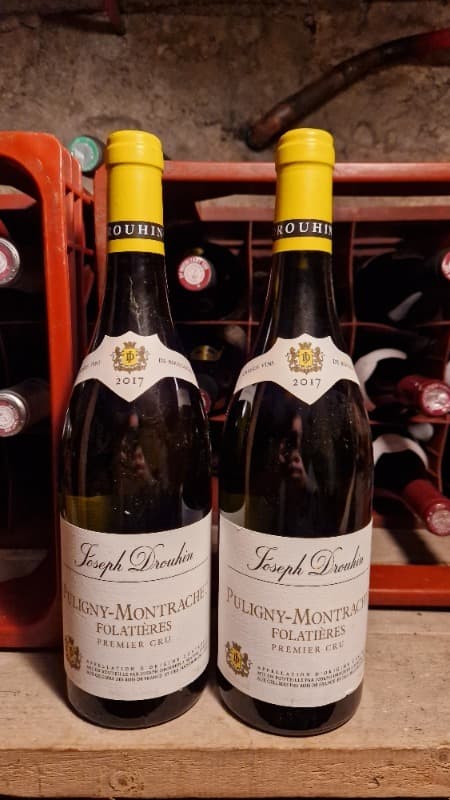 2 x Puligny-Montrachet, 1er Cru Folatières, Joseph Drouhin, 2017