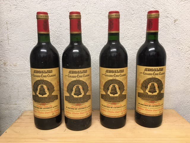 4 x Château Angelus, Saint-Émilion, 1997