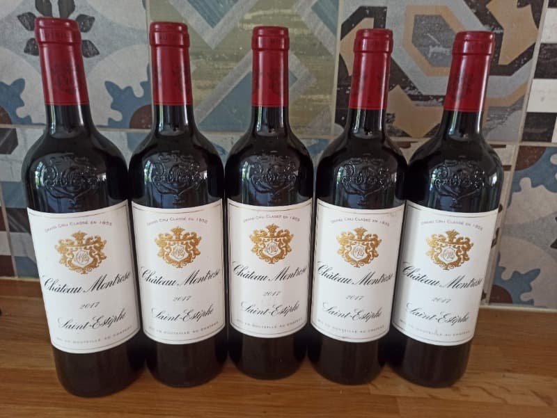 5 x Château Montrose, Saint-Estèphe, 2017