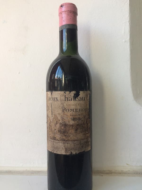 Château Vieux Certan, Pomerol, 1958