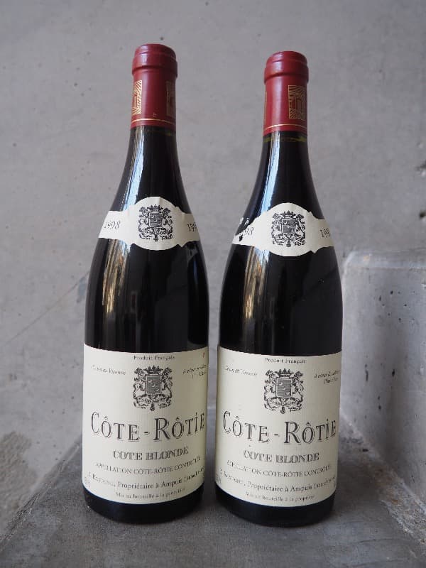 2 x Côte-Rôtie, Côte Blonde, René Rostaing, 1998