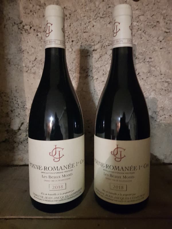 2 x Vosne-Romanée, 1er cru Les Beaux Monts, Jean-Jacques Confuron, 2018