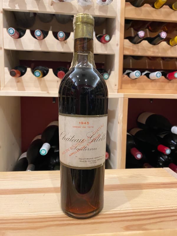 Cuvée crème de tête, Château Gilette, Sauternes, 1945