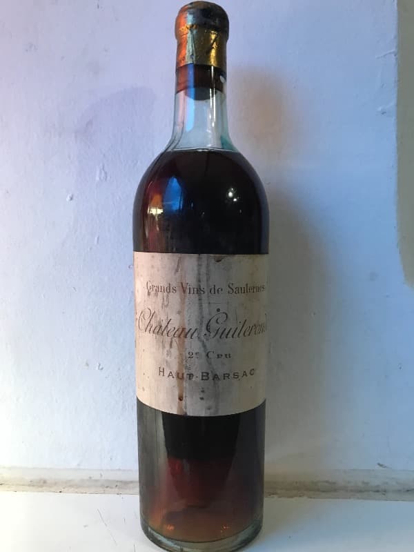 2nd cru, Château Guiteronde, Sauternes, 1924